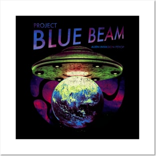 UFO Alien Invasion Project Blue Beam Alien Invasion Psyop Posters and Art